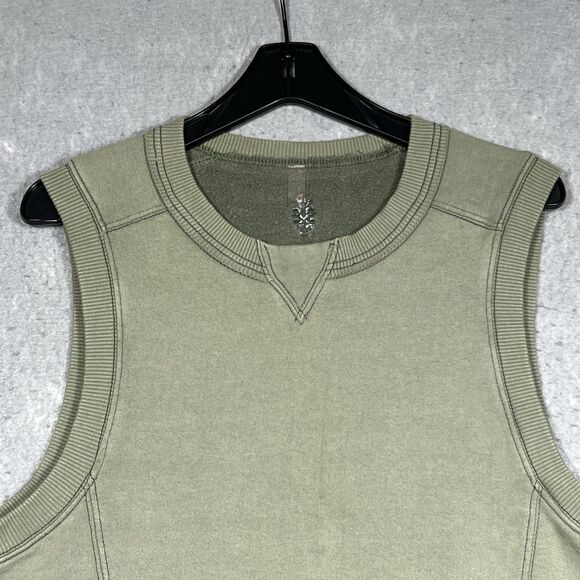 FP Movement Free People Intercept Tank Sage Stone Green Women’s Medium - Picture 2 of 10